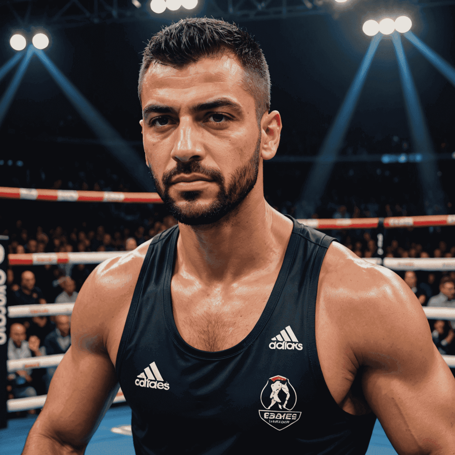 Φωτογραφία του Νίκου Αλεξίου, ειδικού σε boxing egames και football egames